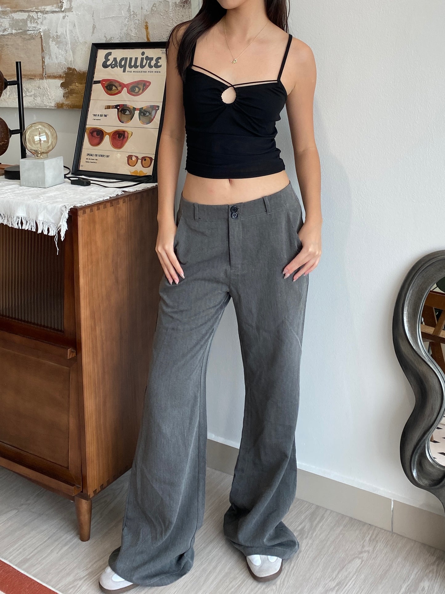 Joleen Low Waisted Flare Pants