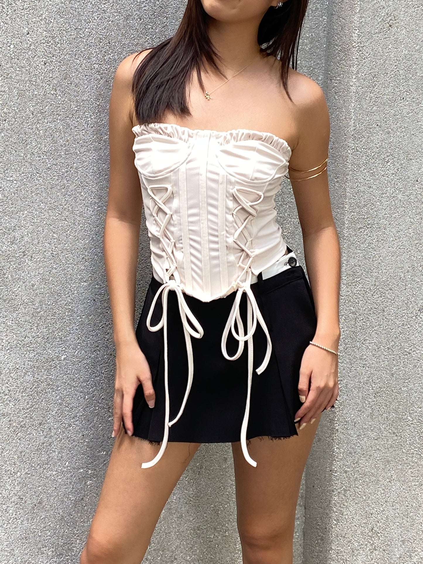 Franca Tied up Corset Top