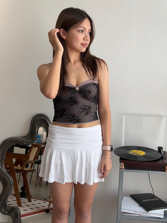 Blaire Ballerina Skort in white